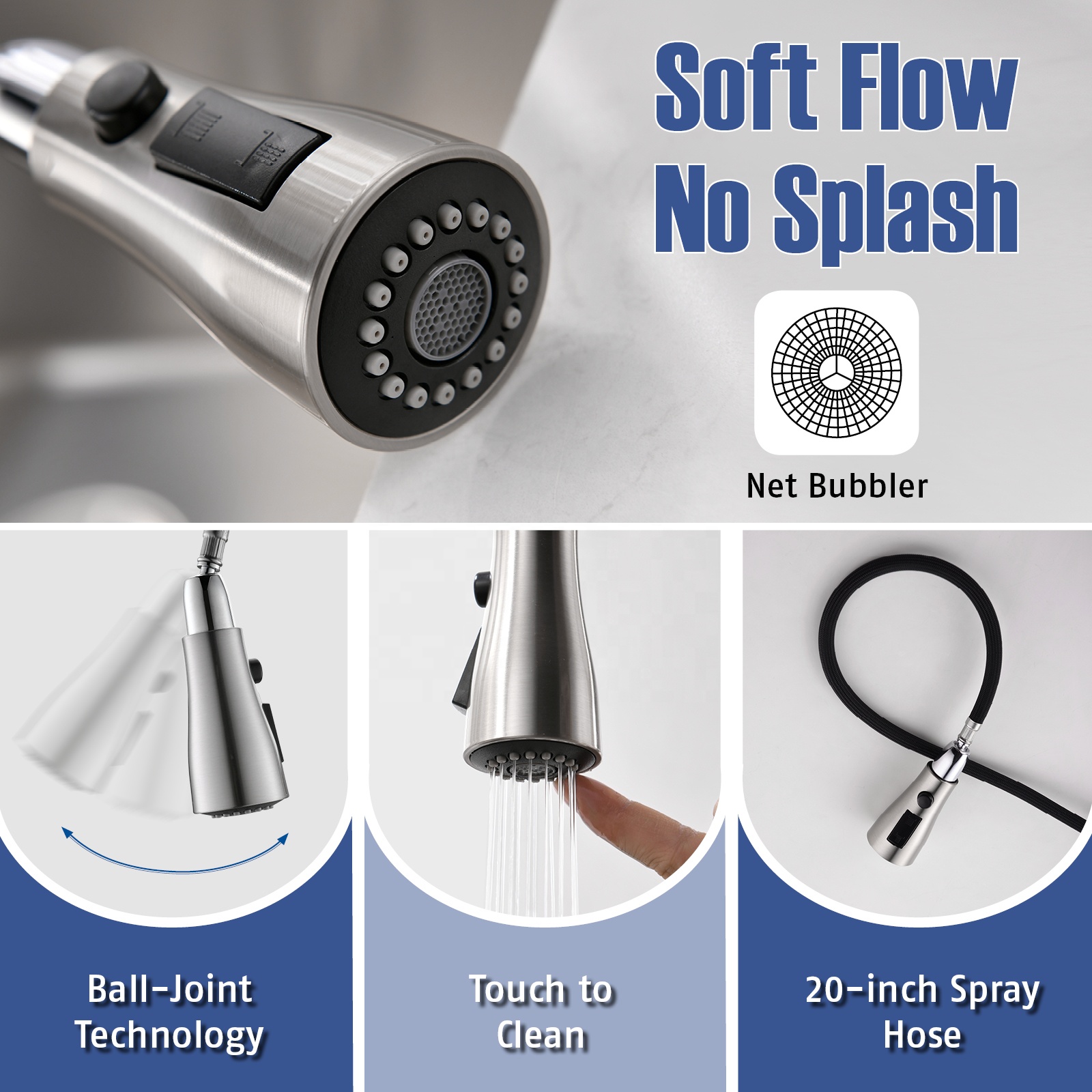 Kitchen Faucet Single Handle Kitchen Faucet Pull Down High Quality L Shape Kitchen Faucet
