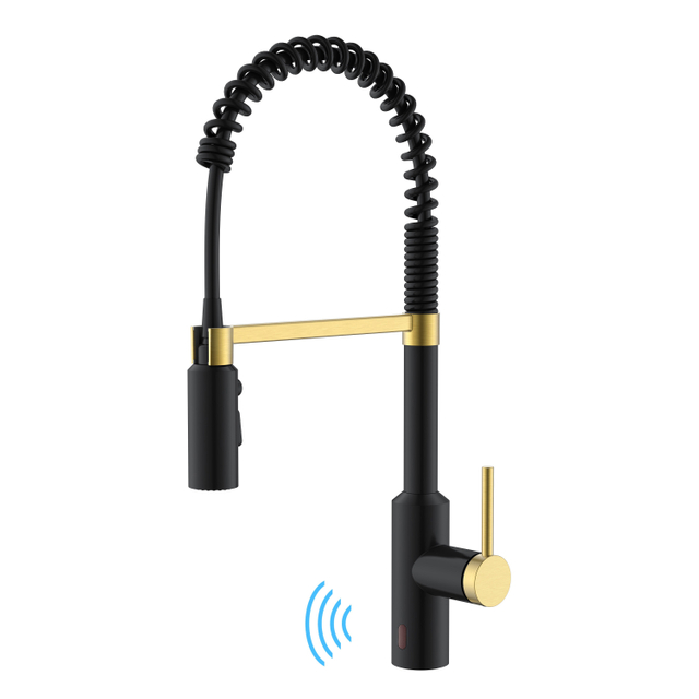 Touchless Kitchen Faucets New Design Pull Down Black And Gold Kitchen Faucet 