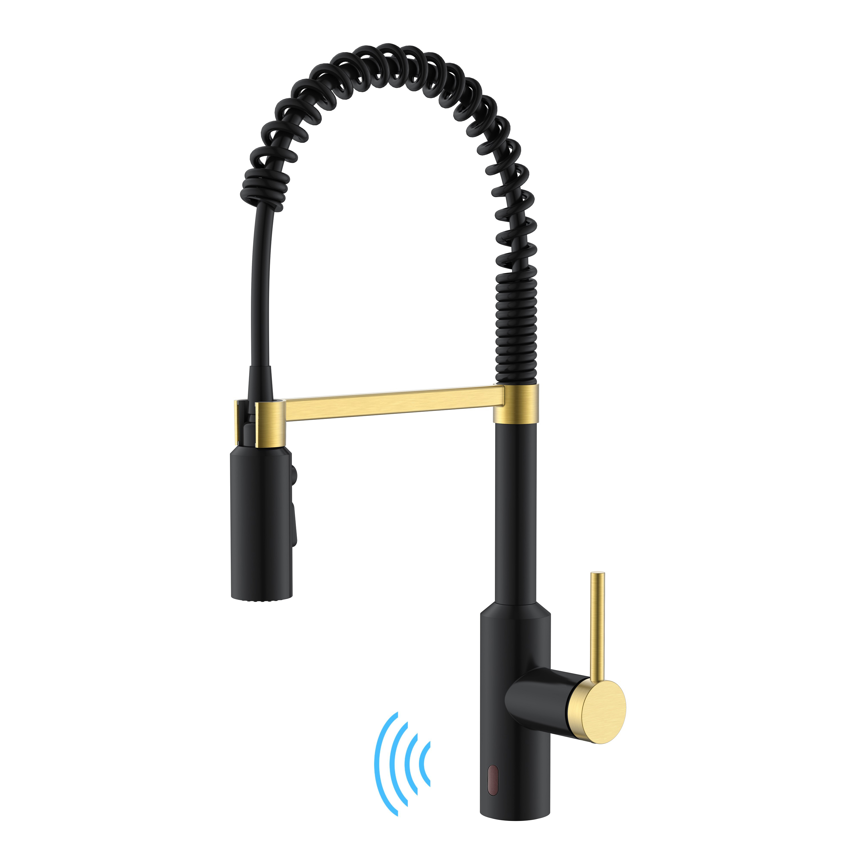 Touchless Kitchen Faucets New Design Pull Down Black And Gold Kitchen