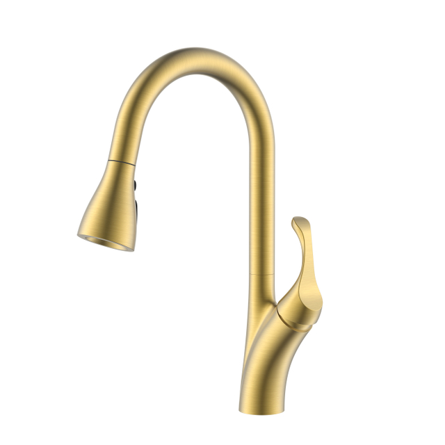 Brushed Gold Kitchen Faucet Pull Down American Standard Kitchen Faucets