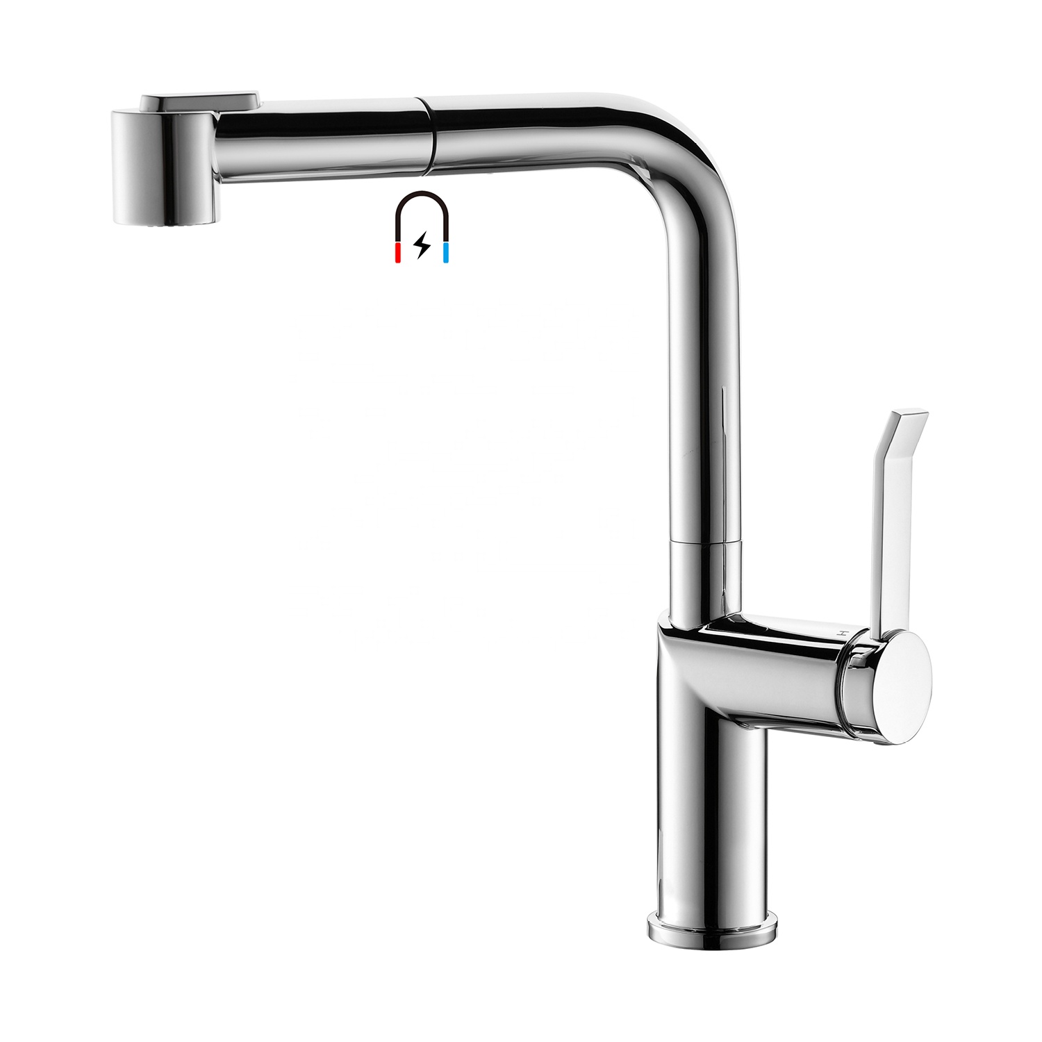 Hot Selling Steel Faucets Kaiping Kitchen Taps Sink Faucet Fashion Pull Kitchen Faucet