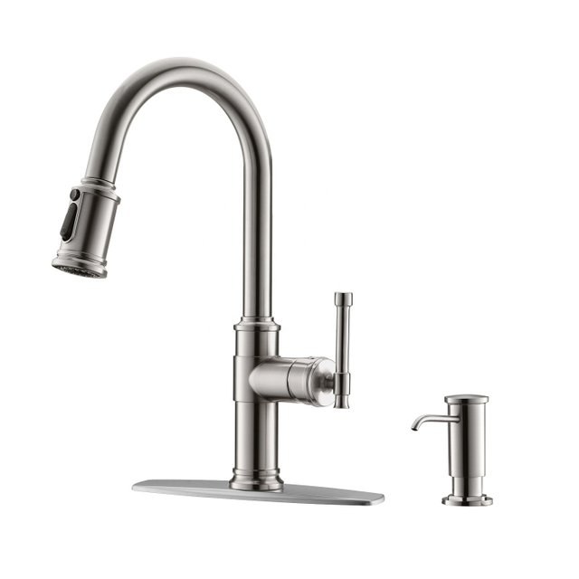 Antique Kitchen Faucet Waterfall Brushed Nickel Kitchen Faucet Chrome Sink Kitchen Faucet Mixer