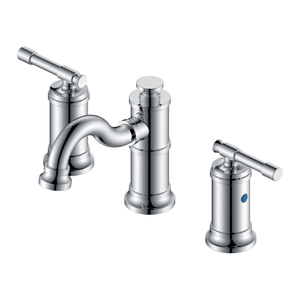 3 Hole Bathroom Faucet Chrome 2 Handle Bathroom Faucet