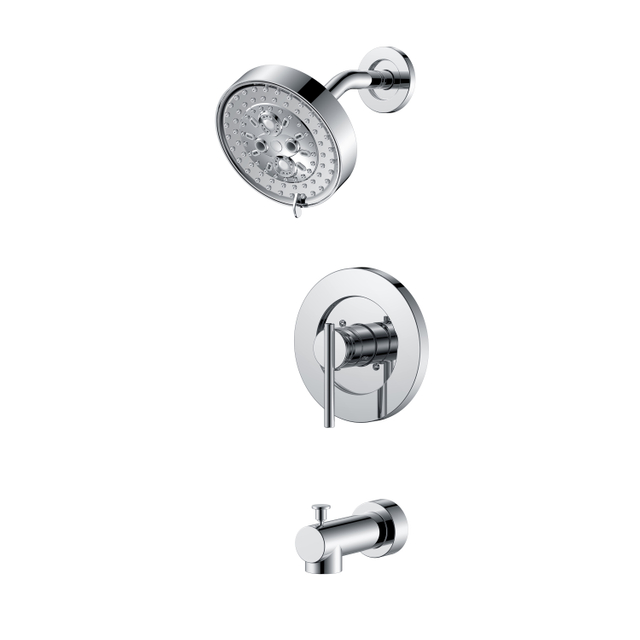Single Handle Shower Faucet Chrome Shower Faucet