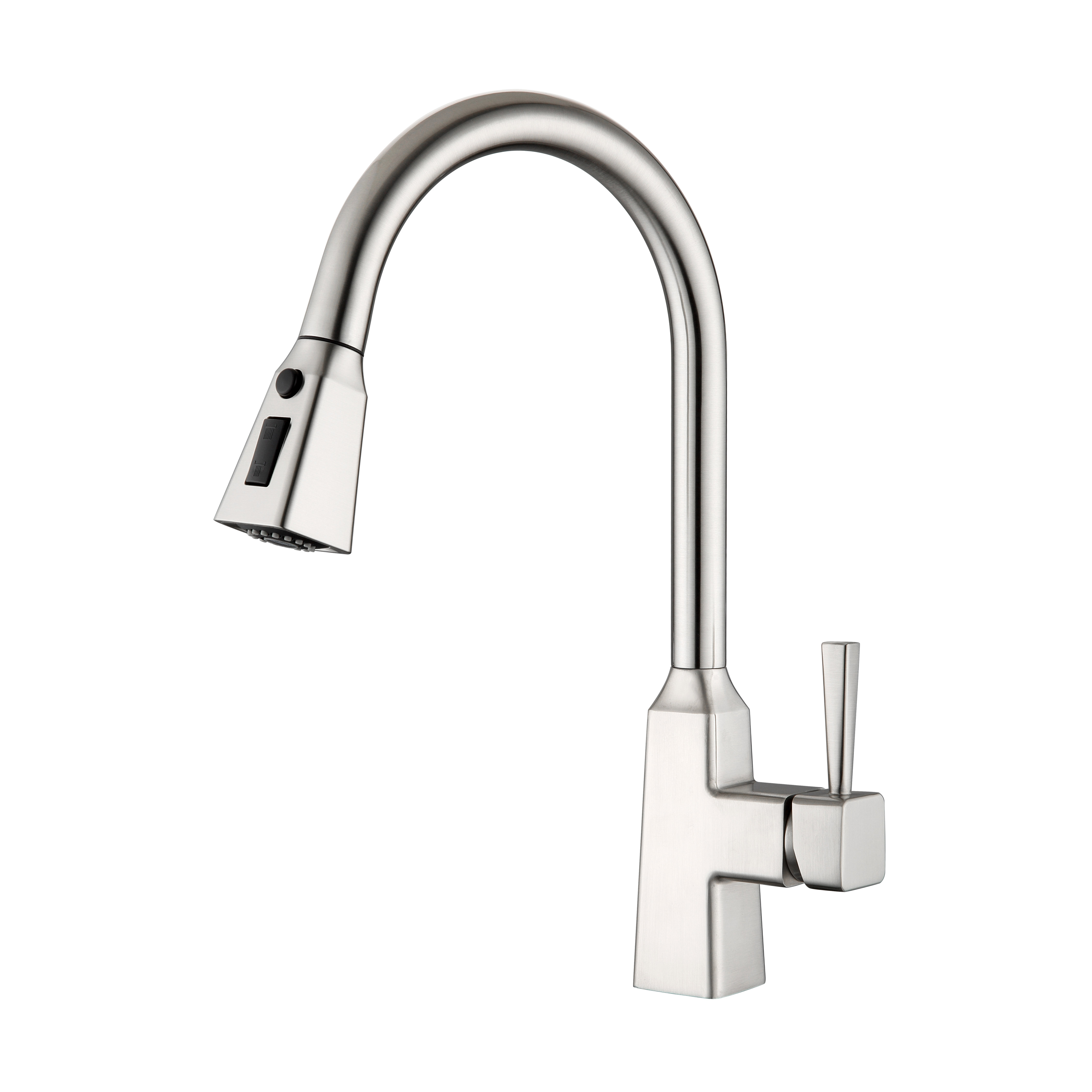 Square Kitchen Faucet Modern Pull Down Gold Kithchen Faucet