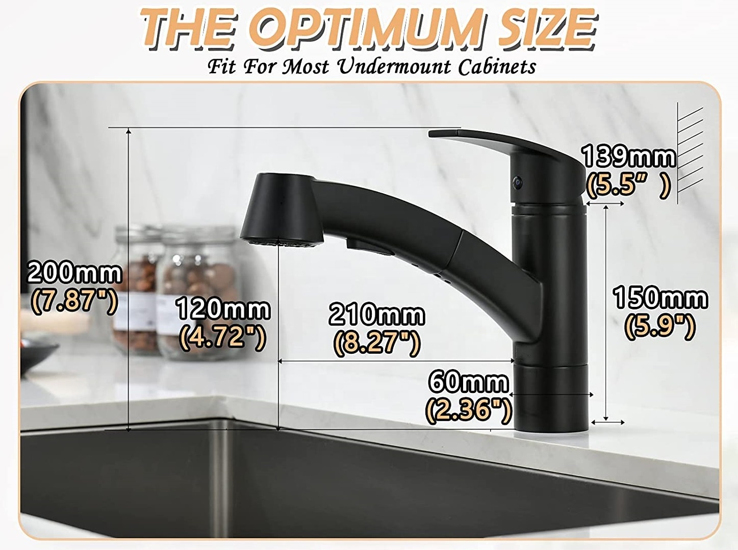 Kitchen Faucets Modern Kitchen Sink Faucet With Pull Kitchen Faucet Spray Head In Black