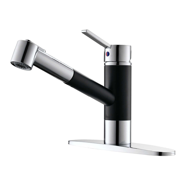 APS153-BC 2021 Modern Single-Handle Pull Out Black Stainless Steel Bar Kitchen Faucet For Water Sink