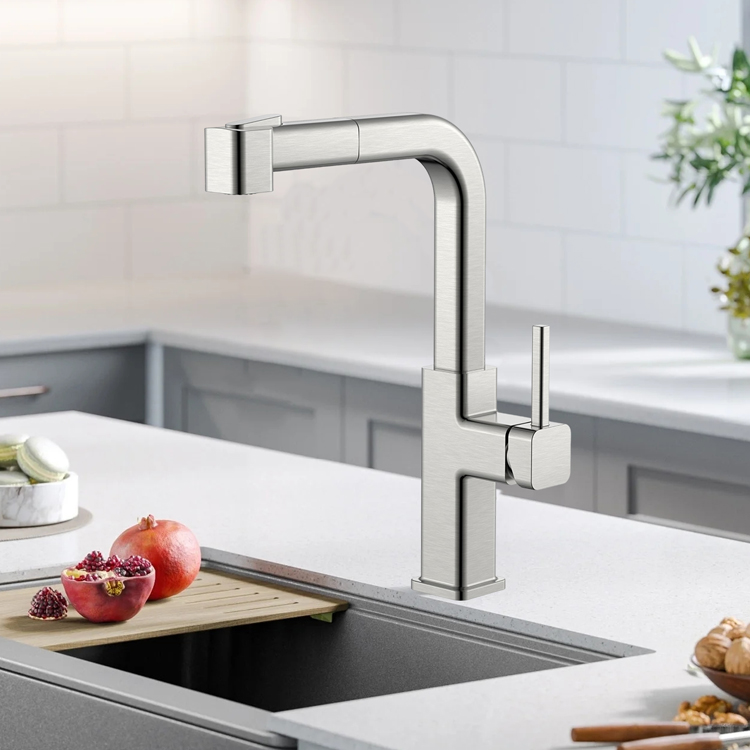 Latest Square Kitchen Faucet Black Stainless Kitchen Faucets Pull Out Modern Kitchen Faucet
